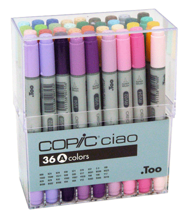 Copic Ciao Marker 36 Color Set A