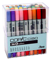 Copic Ciao Marker 36 Color Set B