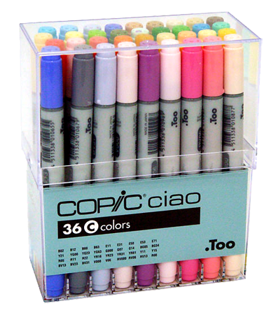 Copic Ciao Marker 36 Color Set C