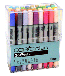 Copic Ciao Marker 36 Color Set C
