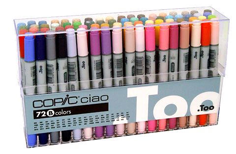 Copic Ciao Marker 72 Color Set B