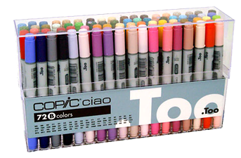 Copic Ciao Marker 72 Color Set B