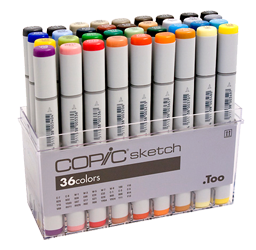 Copic Sketch Marker 36 Color Set