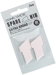 Copic Replacement Nib, Wide Extra Broad, Pack of 2