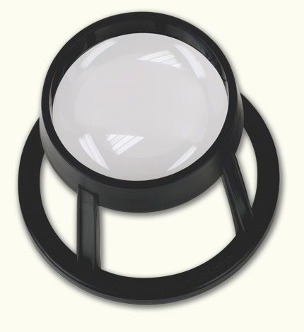 Donegan Optical Round Aspheric Stand Magnifier - 5X - Size 60mm