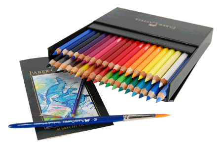 Faber-Castell Albrecht Durer Artists Watercolor Pencil Gift Box of 36 Colors