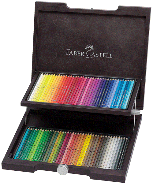 Faber-Castell Albrecht Durer Artists Watercolor Pencil Woodcase Gift Set of 72
