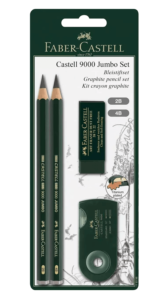 Faber-Castell 9000 Drawing Pencils (Each) H