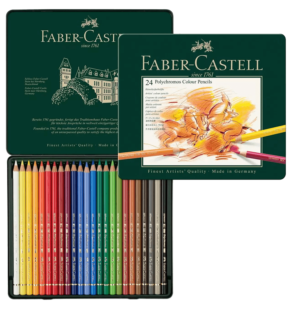 Faber-Castell Polychromos Color Pencils (Metallic Colors) – MC Art Supplies