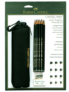 Faber-Castel Pitt® Charcoal Set of 24 - The Art Store/Commercial Art Supply