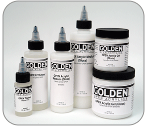 OPEN Acrylic Colors  Golden Artist Colors