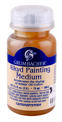 Grumbacher Alkyd Painting Medium - Size 2-1/2 oz. (74ml)