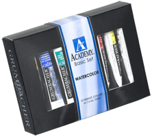 Grumbacher Academy Watercolor Set of 8 Tubes (7.5ml)