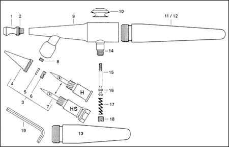 H Parts Diagram