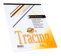 Richeson Tracing Pad, Tape Bound, 50 Sheets - Size 11 x 14