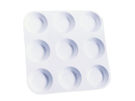 Richeson 9 Well Plastic Muffin Tin