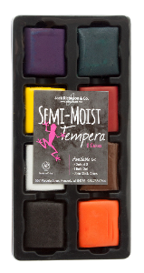Jack Richeson Semi-Moist Tempera (Set of 8) - Color Assorted