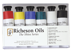 Richeson Oil, The Shiva Series Basic Set of 6