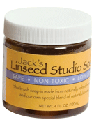 Jacks Linseed Studio Soap - Size 120ml (4 oz)