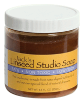Jacks Linseed Studio Soap - Size 250ml (8.5 oz)