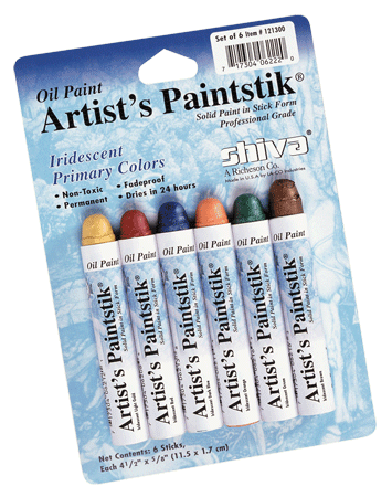 Shiva Paintstik Set of 6 Iridescent Primary Colors