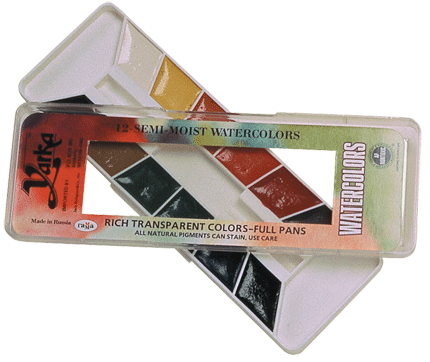 Jack Richeson Yarka Watercolor Set/12 - MICA Store