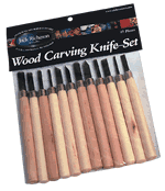 Richeson 12 Piece Woodcarving Set