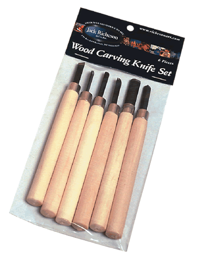 Richeson 6 Piece Woodcarving Set