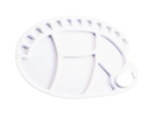 Richeson Heavy Duty Oval Plastic Palette - Size 9 x 13