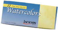 Jackson Watercolor Paint Set of 12