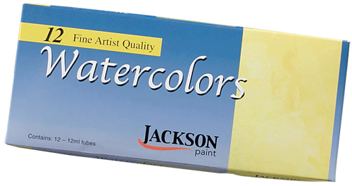 Jackson Watercolor Paint Set of 12