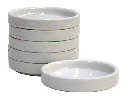 Richeson Porcelain 6 Well China Nest - Color White - Size Small