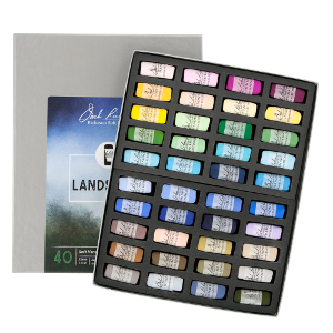 Richeson Soft Handrolled Pastels Set of 40 - Color Landscape