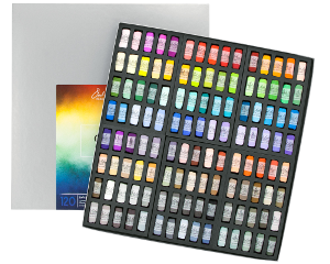 Richeson Soft Handrolled Pastels Set of 120 - Color Color Wheel