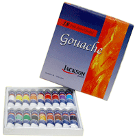 Jackson Paint Gouache of 18 12ml Tubes