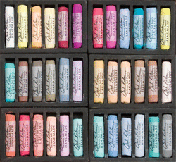 Jack Richeson Handmade Pastel Wood Box Set of 36 - Color Assorted