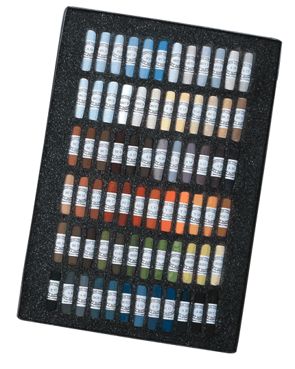 Unison Handmade Soft Pastel Set of 72 - Color Landscape Assortment - WARNING This product  contains a chemical known to the Stat