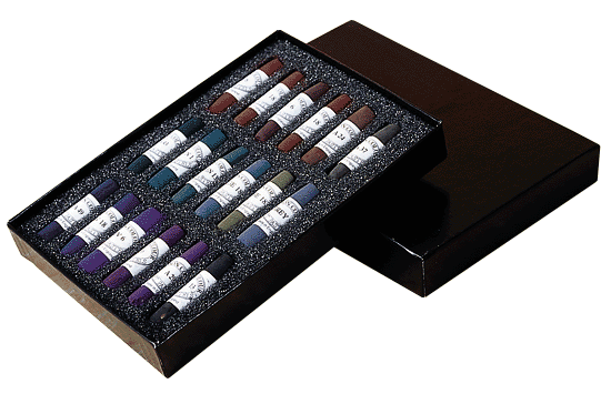 Unison Soft Pastel Stick Set of 18 - Color Dark Values