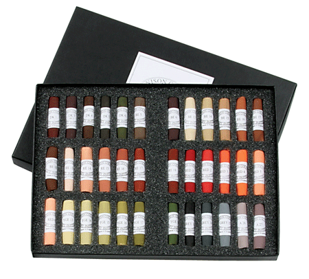 Unison Handmade Daniel Greene Pastel Set of 36 - WARNING This product  contains a chemical known to the State of California to c