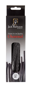 Richeson Natural Vine Charcoal Box of 24 - Thin Medium - Size 3/16