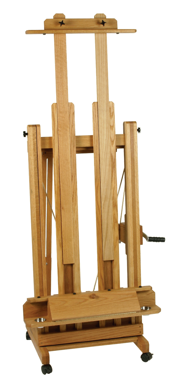 Classic Dulce Oak Studio Easel by BEST