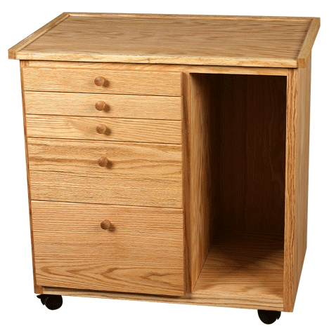BEST Studio Taboret - Size 5 Drawers with Cubby*