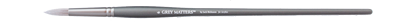 Richeson Grey Matters Brush, Synthetic for Acrylic - Round - Size  6