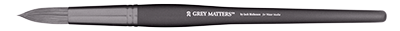 Richeson Grey Matters Brush, Synthetic for Watercolor - Round - Size  20