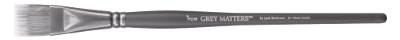 Richeson Grey Matters Synthetic Flat Rake Brush - Size 3/4