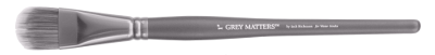 Richeson Grey Matters Synthetic Filbert Rake Brush - Size 1