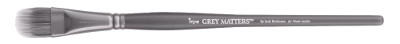Richeson Grey Matters Synthetic Filbert Rake Brush - Size 3/4