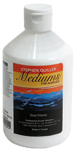 Stephen Quiller Acrylic Gloss Polymer Medium - Size 500ml