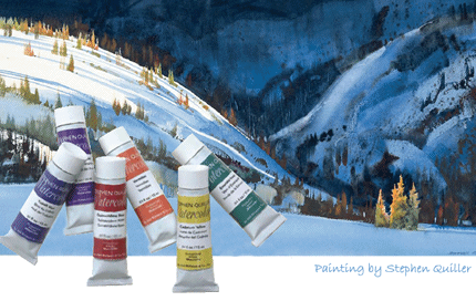 Stephen Quiller Watercolor Brushes