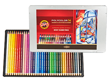 Koh-I-Noor Gioconda Soft Pastel Pencil Tin Set of 48